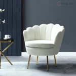 Petal Barrel Lounge Chair Modern Accent Chair