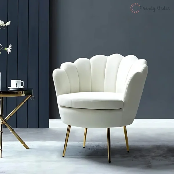 Petal Barrel Lounge Chair Modern Accent Chair Petal Barrel Lounge Chair Modern Accent Chair