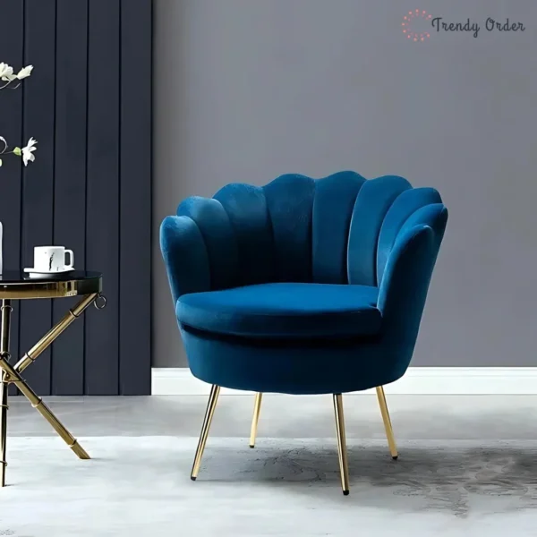 Petal Barrel Lounge Chair Modern Accent Chair Petal Barrel Lounge Chair Modern Accent Chair