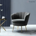 Petal Barrel Lounge Chair Modern Accent Chair