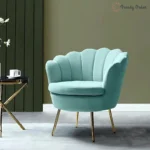 Petal Barrel Lounge Chair Modern Accent Chair