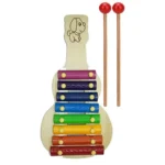 Colorful Wooden Guitar Xylophone for Kids