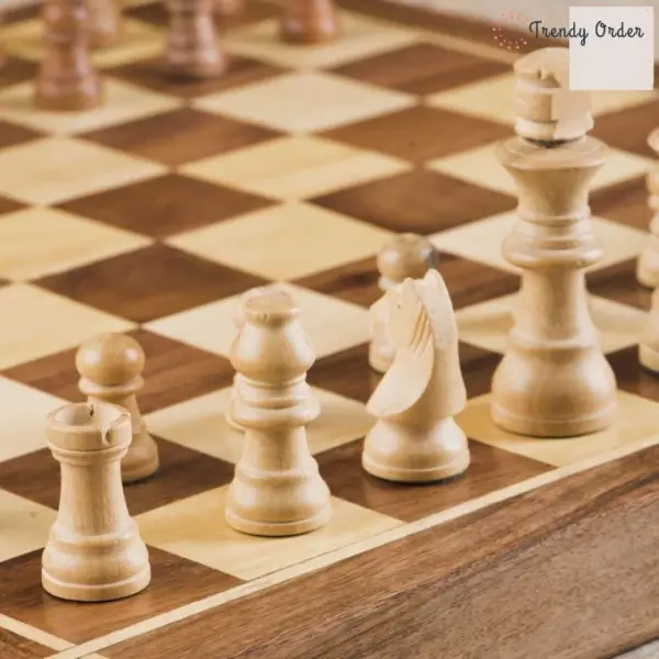 Wooden Chess Set Foldable