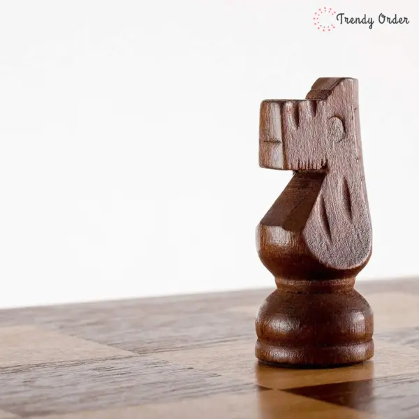 Wooden Chess Set Foldable