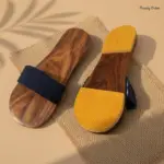 Wooden Khadau Flip-Flop