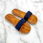 Wooden Khadau Flip-Flop