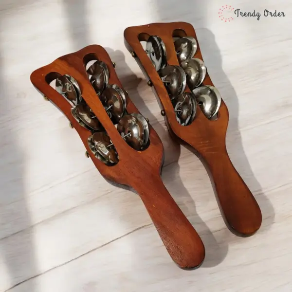 Wooden Khartal Manjira for Bhajan