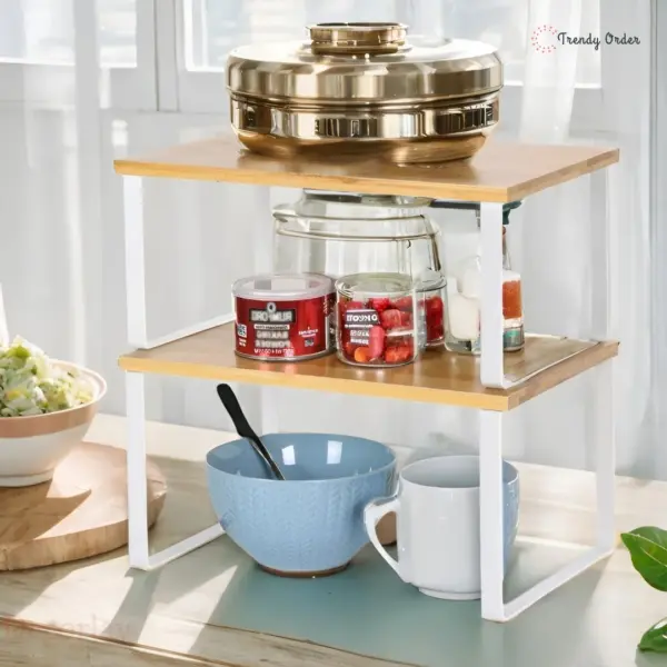 Wooden Shelf Organizer