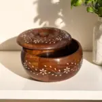 Wood Chapati Box