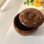 Wood Chapati Box