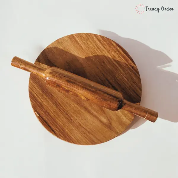 Wooden Chakla Belan Set