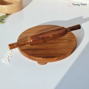 Wooden Chakla Belan Set