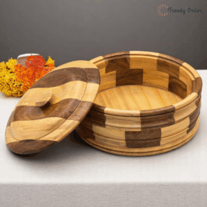 Mango Wood Roti Box