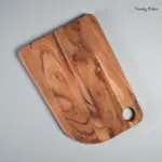 Acacia Corner Grip Chopping Board