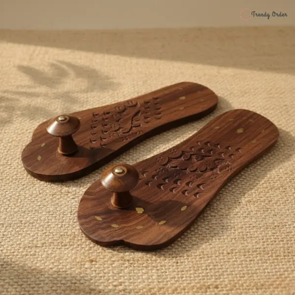 Fish Carved Wooden Khadau