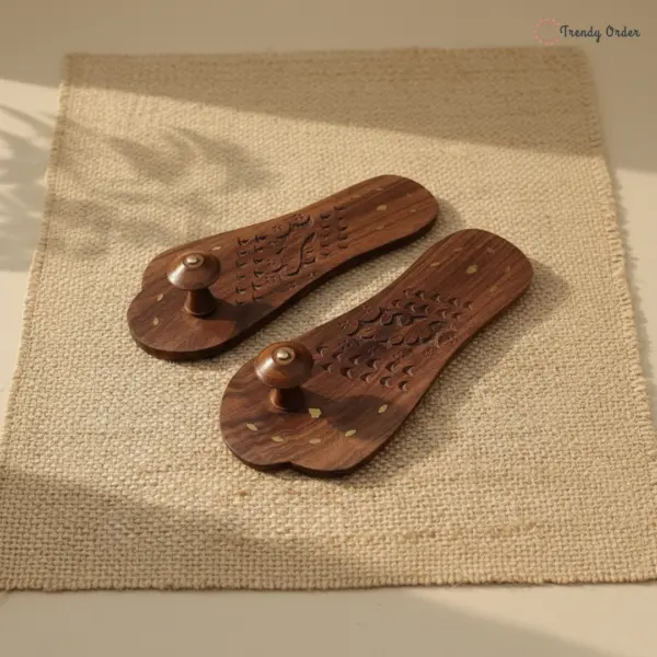 Fish Carved Wooden Khadau