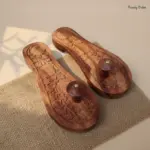 Hand Carved Wooden Khadau