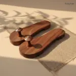 Heeled Traditional Wooden Khadau