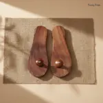 Heeled Traditional Wooden Khadau