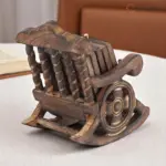 Coaster Set with Rocking Chair Holder