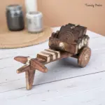 Bullock Cart Wooden Coaster