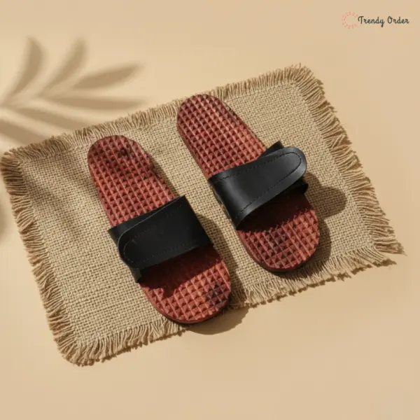 Wooden Acupressure Massager Slipper