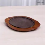 Oval Cast Iron Sizzler Plate