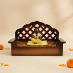 Wooden Singhasan for Laddu Gopal
