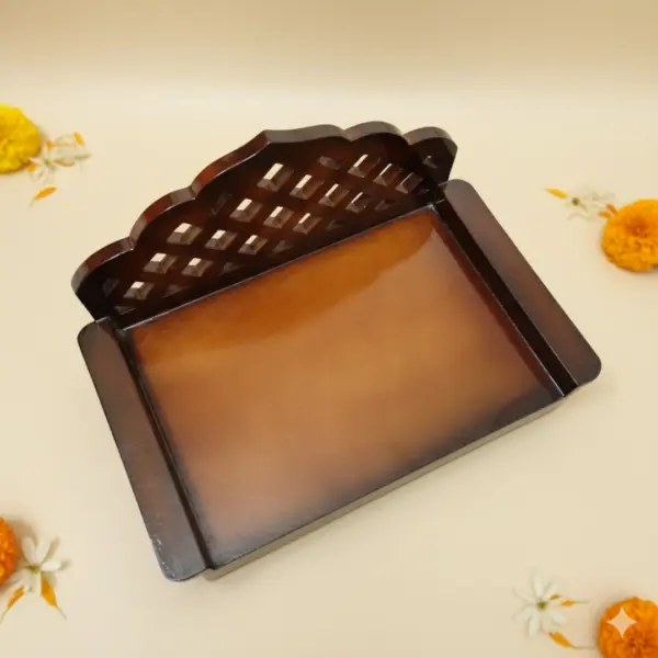 Wooden Singhasan for Laddu Gopal